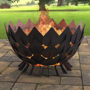 Костровая чаша Листья